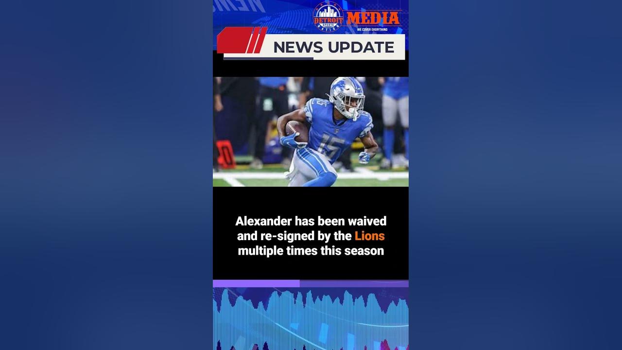 Detroit Lions Bring Back WR Maurice Alexander