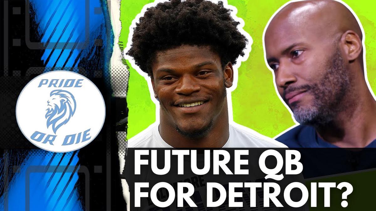 'Video thumbnail for Lamar Jackson: the future QB of the Detroit Lions?'