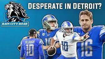 'Video thumbnail for Will Jared Goff ‘Blough’ the season for the Detroit Lions?'