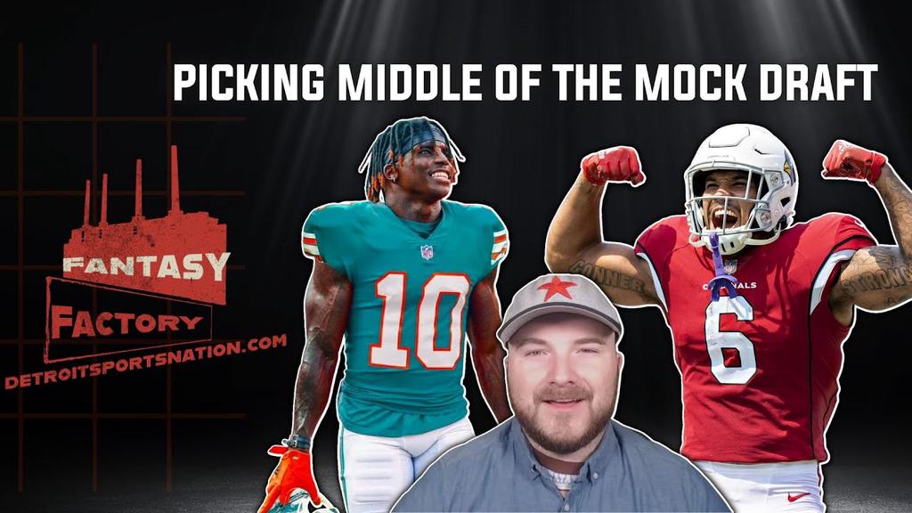 'Video thumbnail for DSN's Fantasy Factory: Picking Middle of the Mock Draft'
