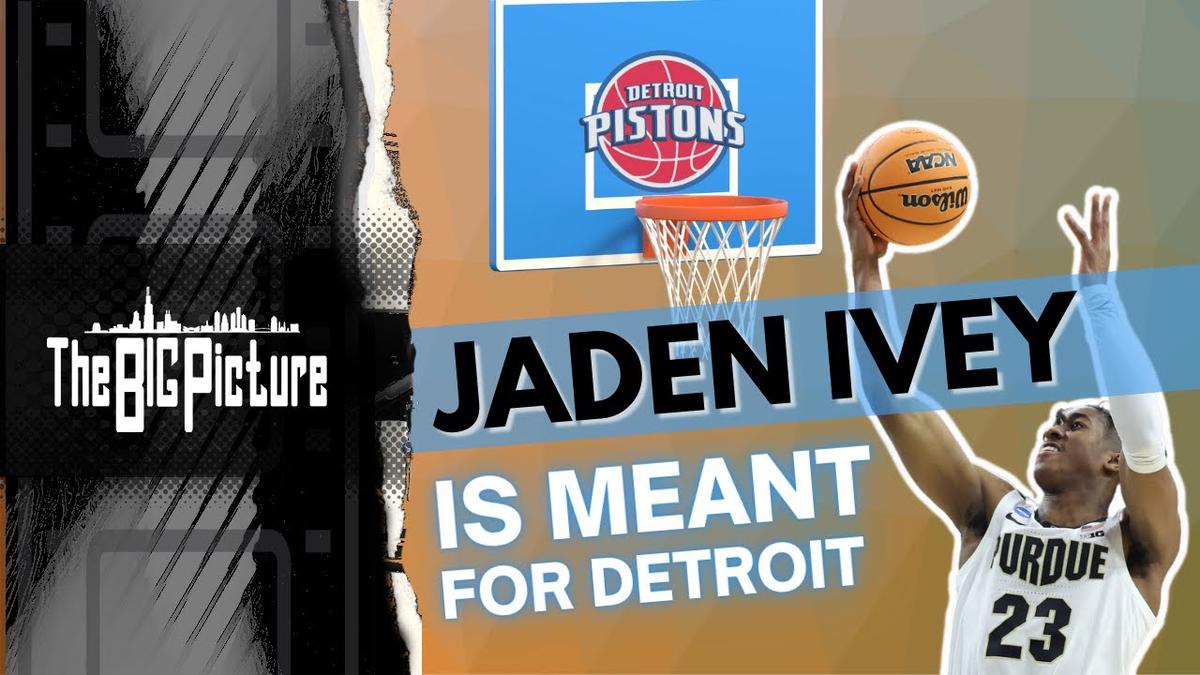 'Video thumbnail for Jaden Ivey is meant for the Detroit Pistons'
