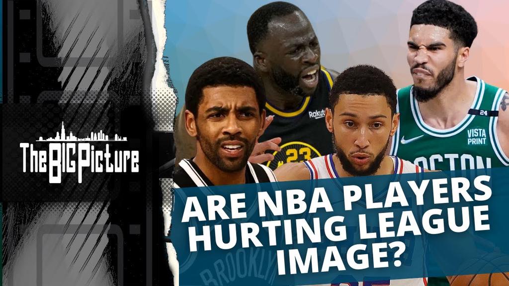 'Video thumbnail for Are NBA Players hurting the League's image?'