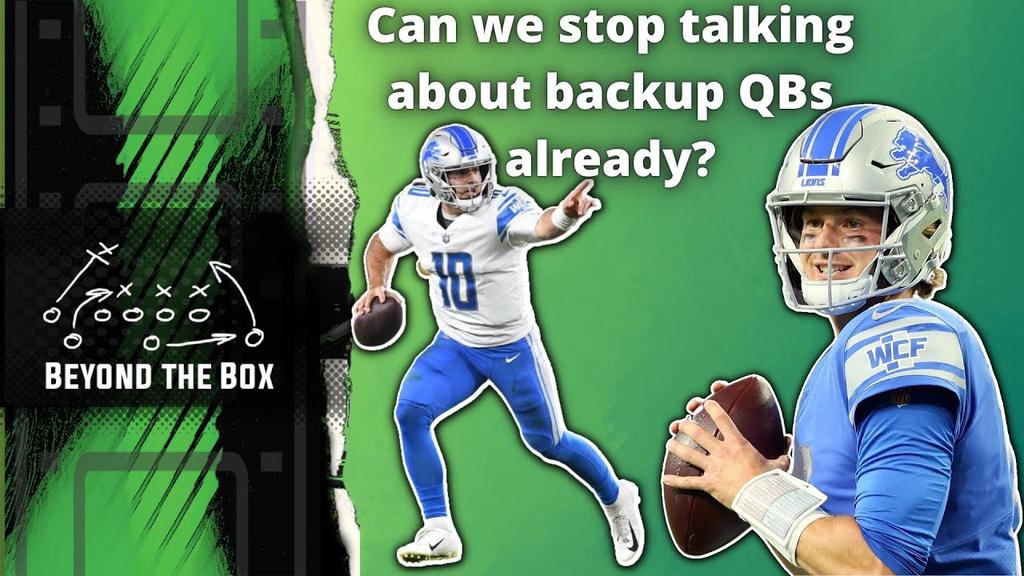 'Video thumbnail for Beyond the Box: Can we stop talking about backup QBs already?'