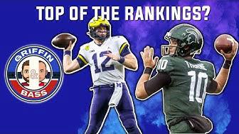 'Video thumbnail for Michigan and Michigan State get their official ranking to start the season'
