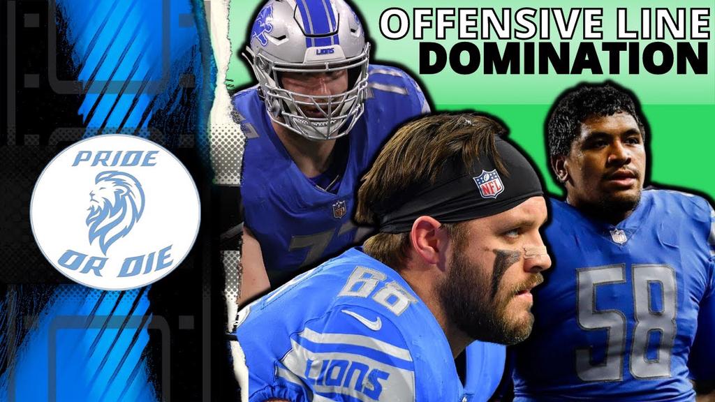 'Video thumbnail for Offensive line domination for the Detroit Lions?'