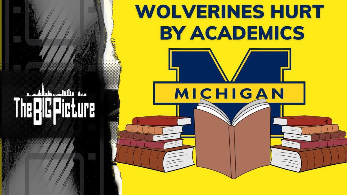'Video thumbnail for Michigan Wolverines are being hurt by academics'