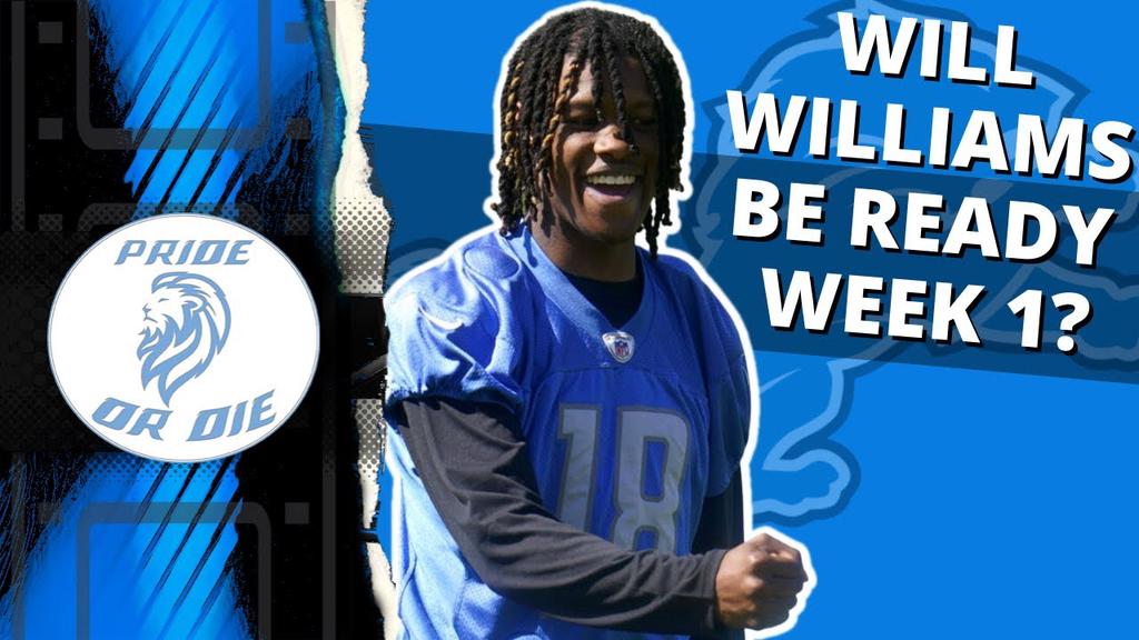'Video thumbnail for Realistic expectations for Detroit Lions Jameson Williams'