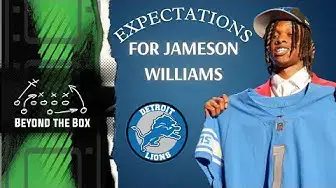'Video thumbnail for Rookie Season Expectations for Jameson Williams'