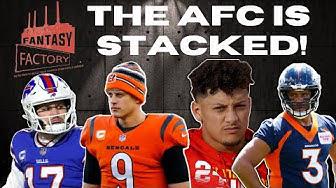 'Video thumbnail for DSN's Fantasy Factory: "The AFC is STACKED at QB"'