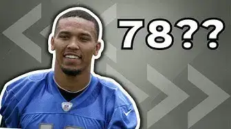 'Video thumbnail for Madden WR rankings. Did they get it right?'