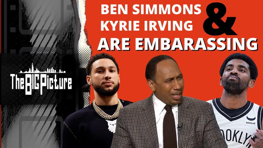 'Video thumbnail for Ben Simmons and Kyrie Irving are embarrassing for the NBA'