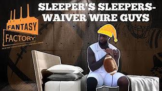 'Video thumbnail for The DSN Fantasy Factory Sleeper's Sleepers of Week 2'