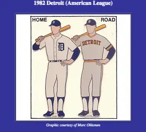 uniforms, Detroit Tigers