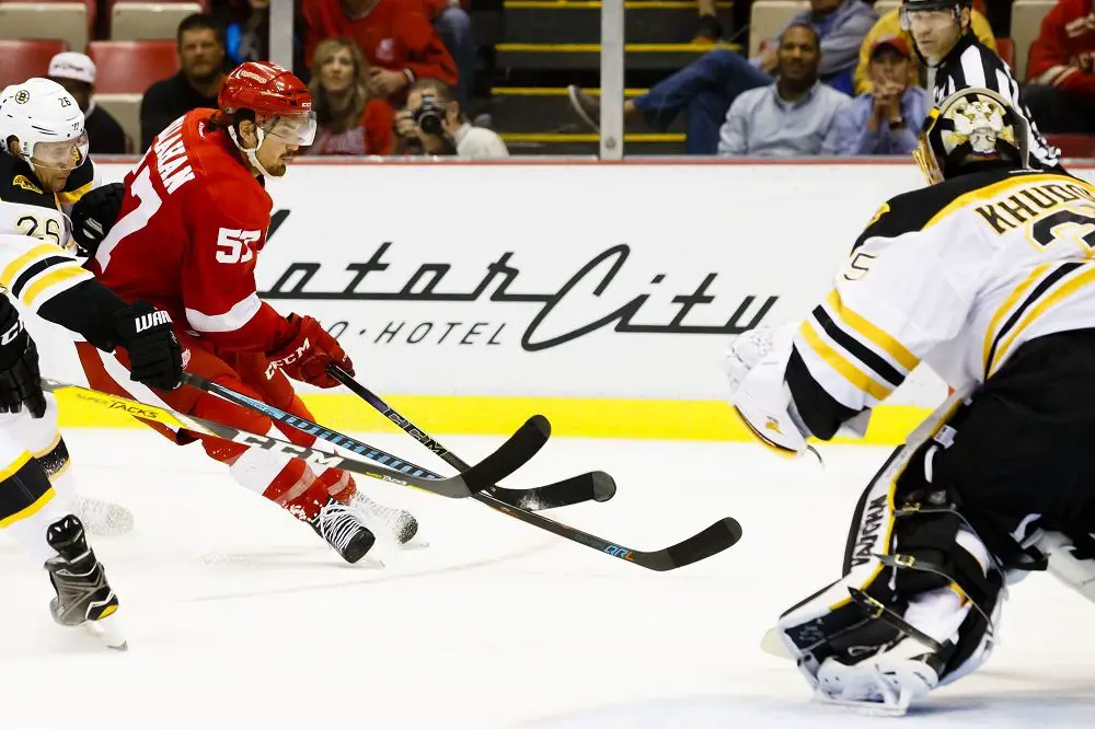 NHL: Preseason-Boston Bruins at Detroit Red Wings