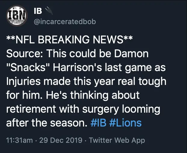 Detroit Lions, Damon Harrison