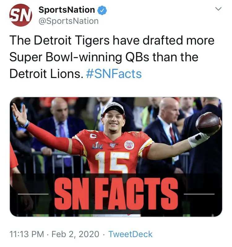 Detroit Lions, ESPN