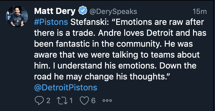Detroit Pistons, Andre Drummond