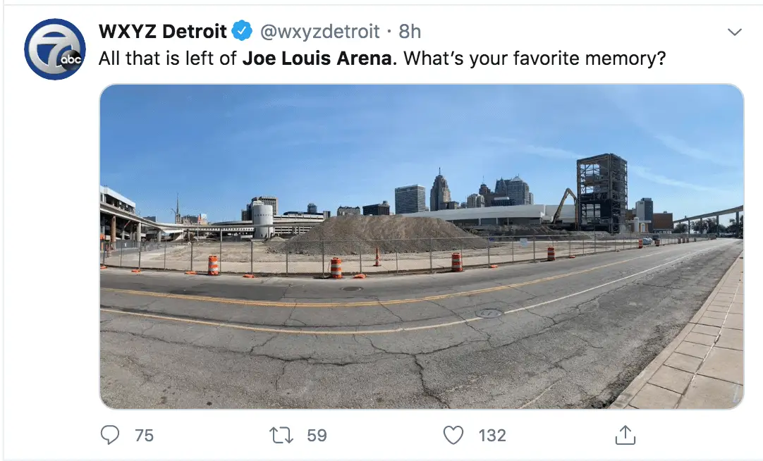 Deadline Detroit  Gallery: Deconstruction of Joe Louis Arena