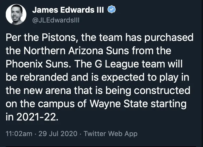 Detroit Pistons, Phoenix Suns