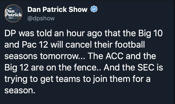 cancel football, Pac-12