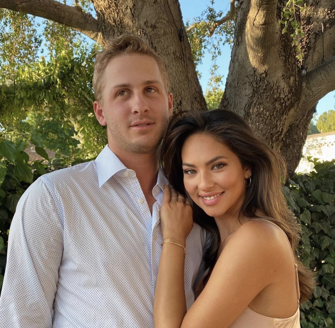 Christen Harper Jared Goff Detroit Lions Kelly Stafford Jared Goff gives marriage proposal advice