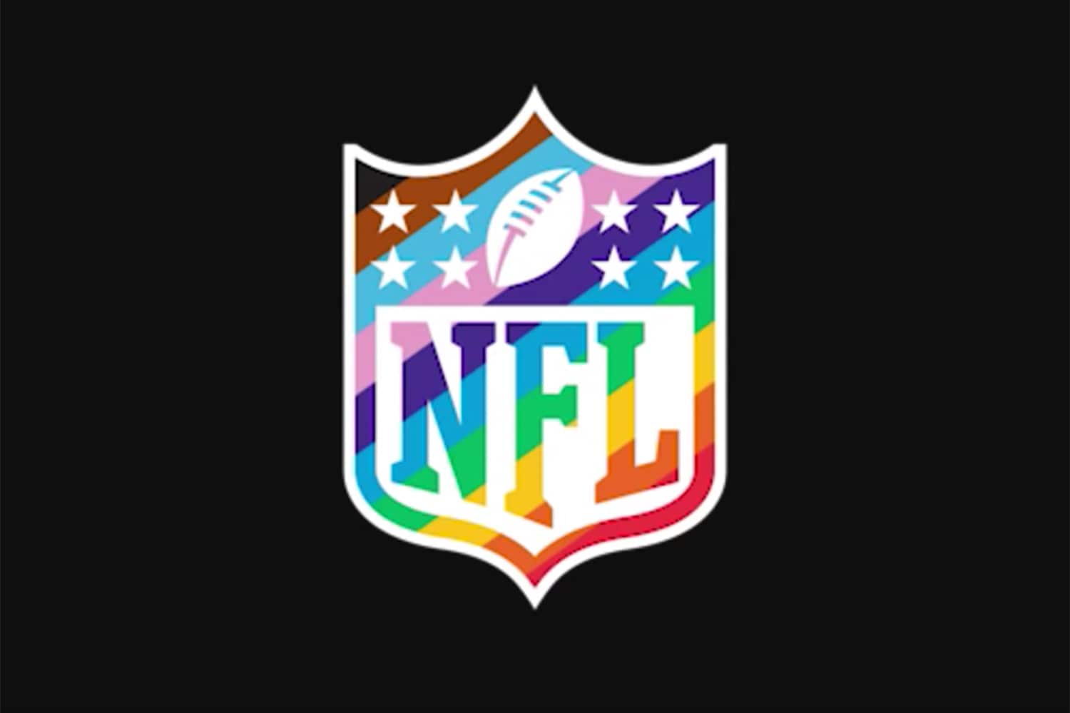 rainbow NFL logohttps://www.youtube.com/watch?v=o8pqjBYABXkCredit: NFL
