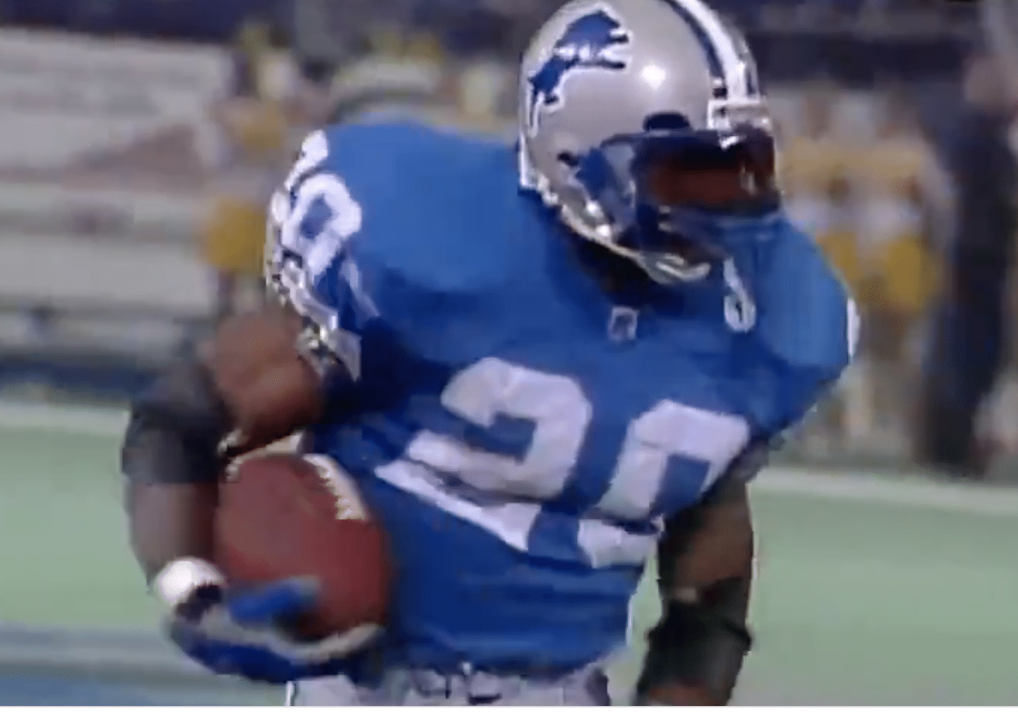 Barry Sanders Detroit Lions What if Barry Sanders had listened to his dad?