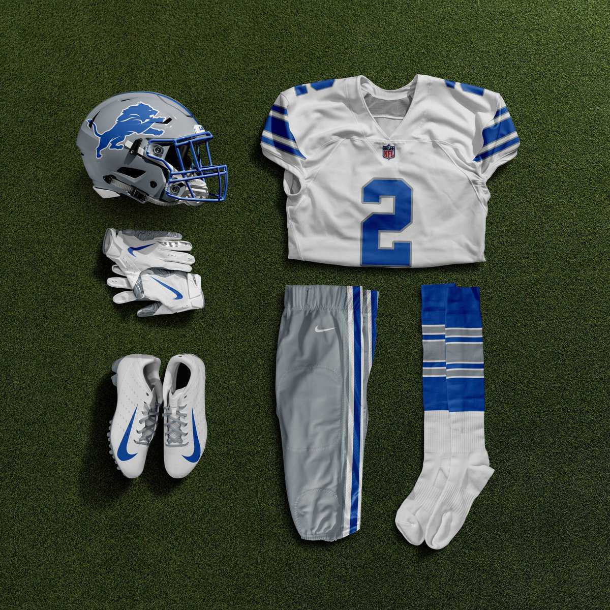 Detroit Lions 'Ideal Redesign' Uniforms Are Smooth [Photos] DSN
