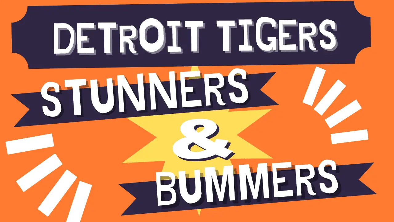 Detroit Tigers Studs