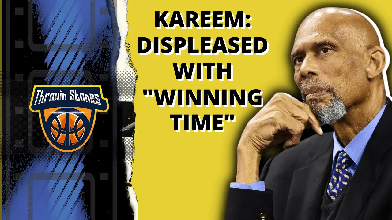 kareem hates winning time