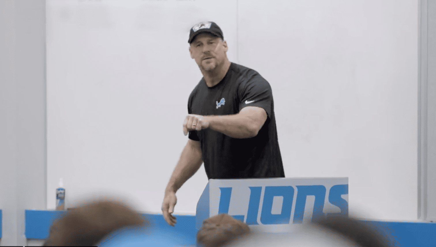 HBO Hard Knocks with the Detroit Lions, Dan Campbell