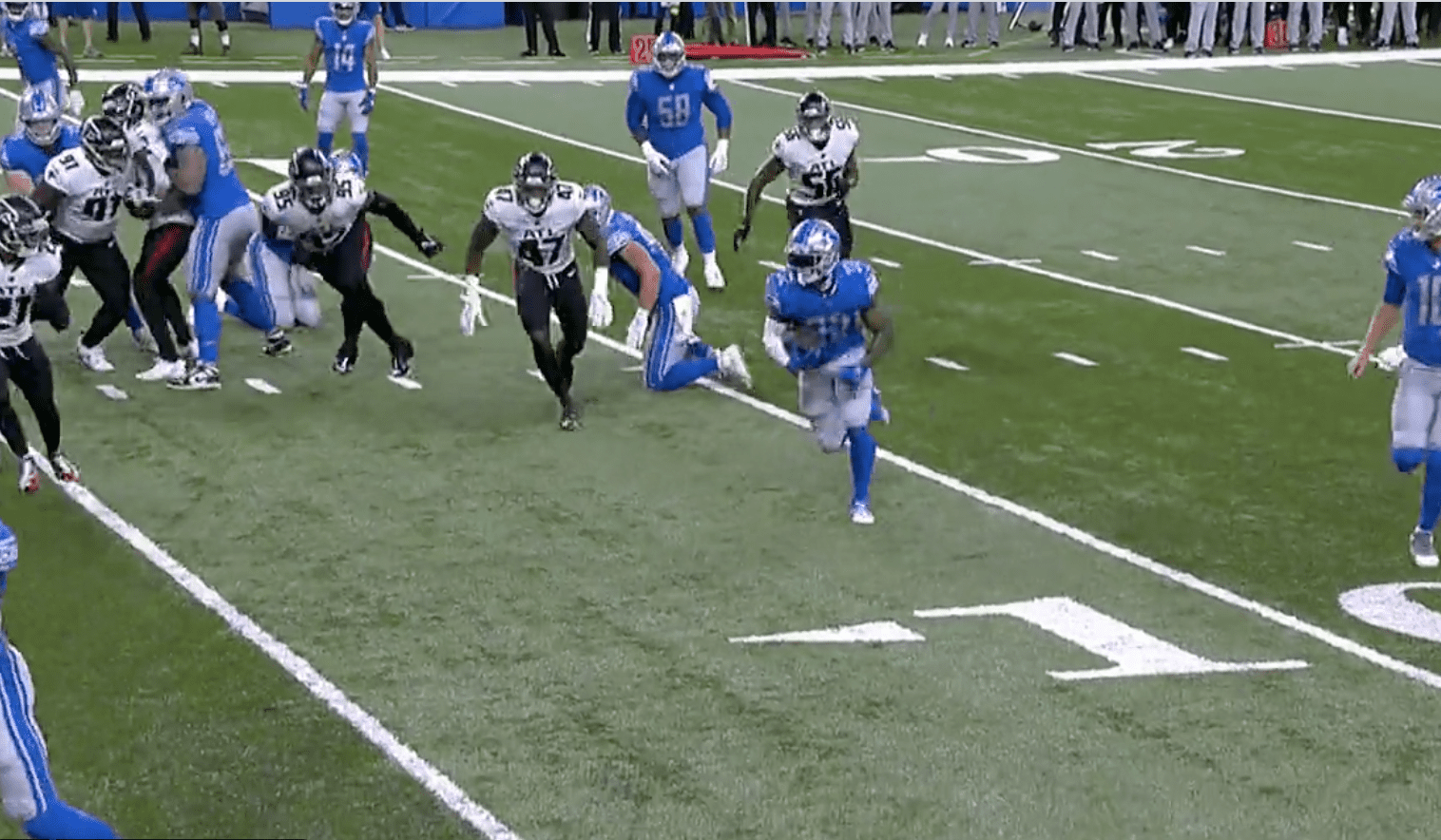 D'Andre Swift scores first TD of preseason for Lions