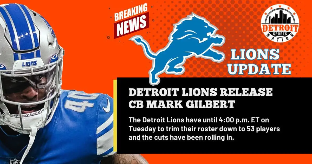 Detroit Lions Mark Gilbert