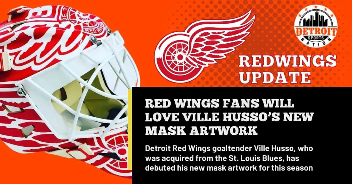 Behind Ville Husso's New Goalie Mask 