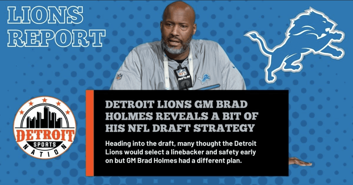 Brad Holmes Detroit Lions
