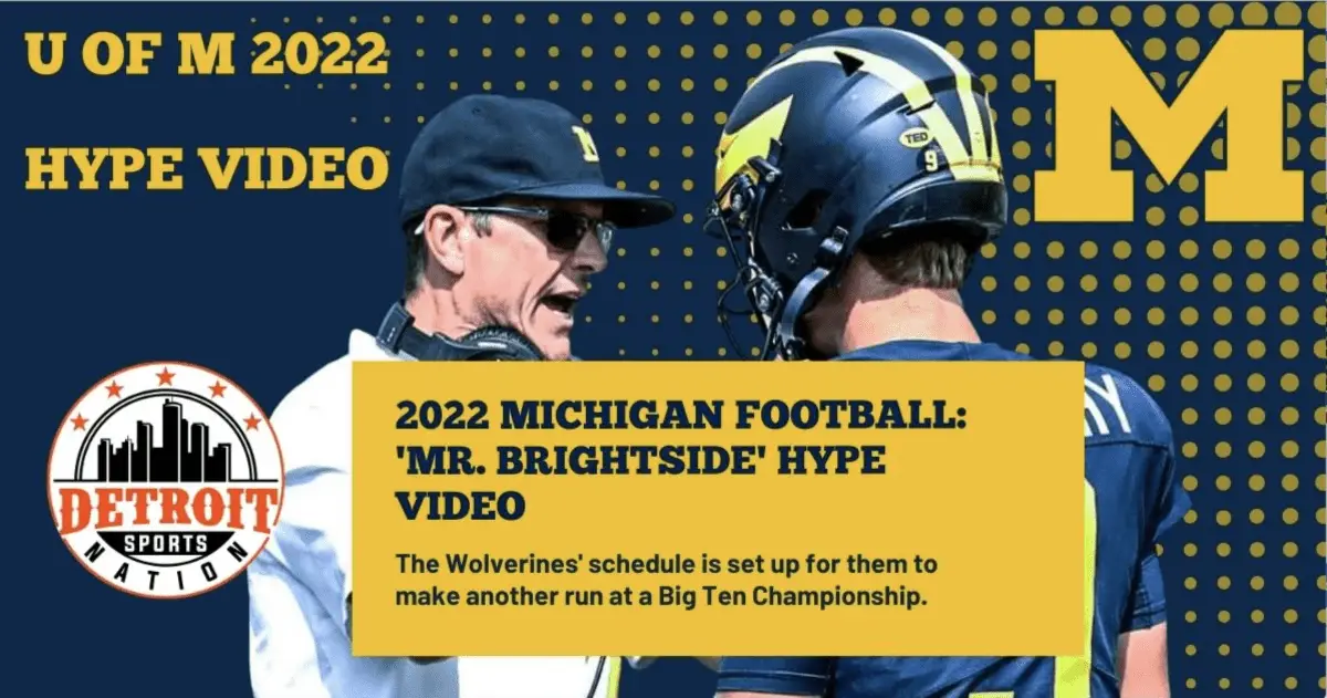Michigan Football Mr. Brightside
