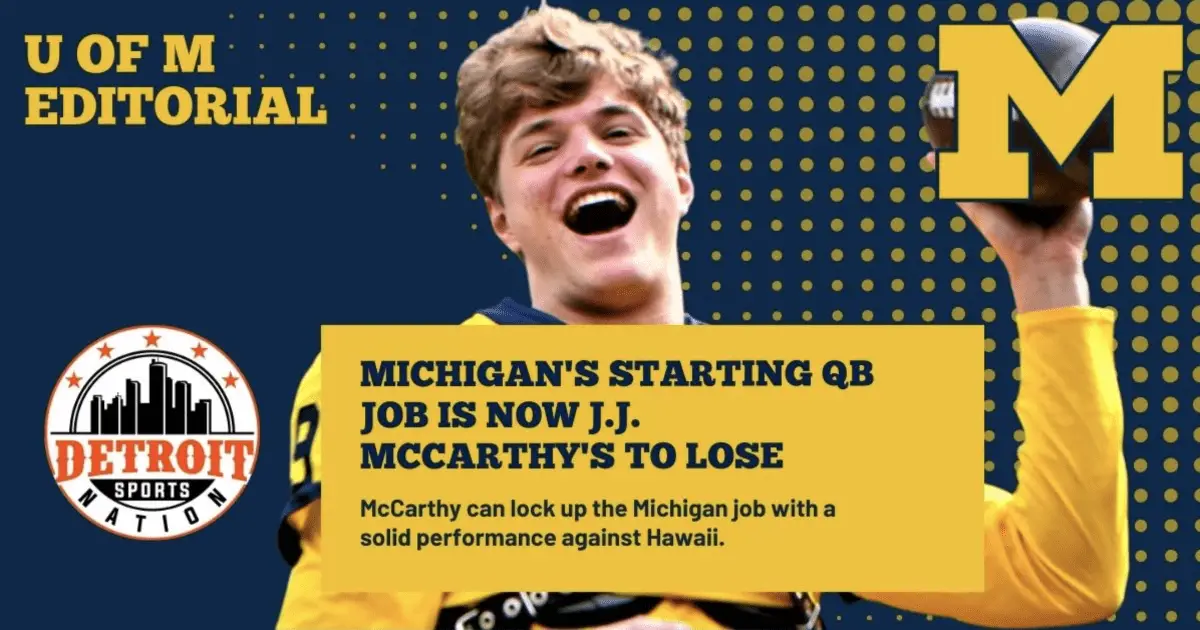 J.J. McCarthy Michigan
