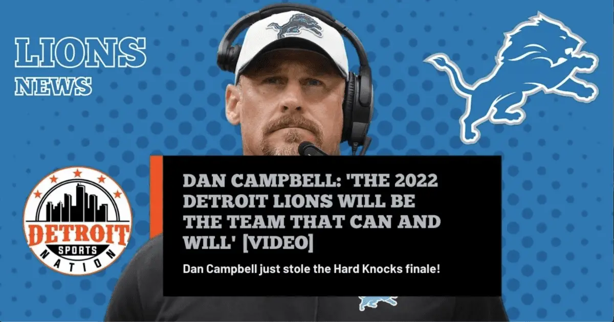 Dan Campbell steals finale of ‘Hard Knocks’ with single quote [Video]