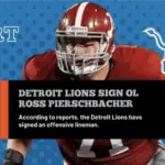 Ross Pierschbacher Detroit Lions