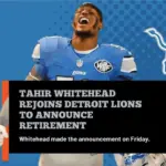 Tahir Whitehead Detroit Lions