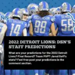 Detroit Lions Predictions