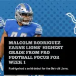 Malcolm Rodriguez Detroit Lions