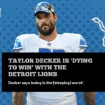 Taylor Decker Detroit Lions