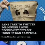 Detroit Lions Dan Campbell