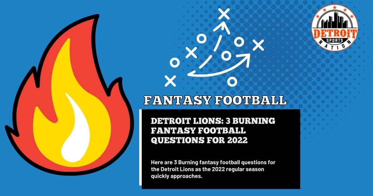 Detroit Lions Fantasy Football
