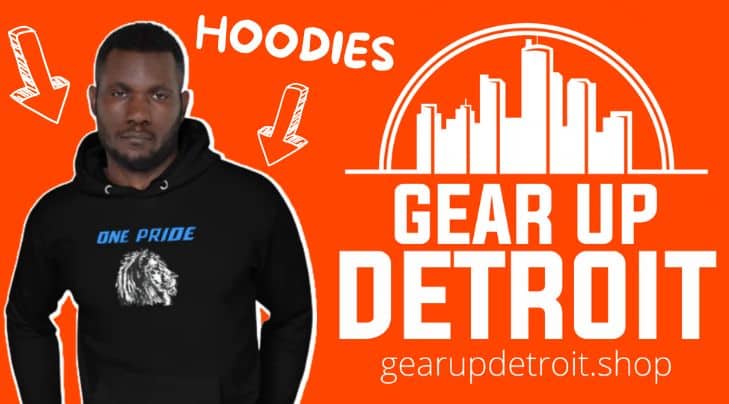 gear up detroit lions hoodie