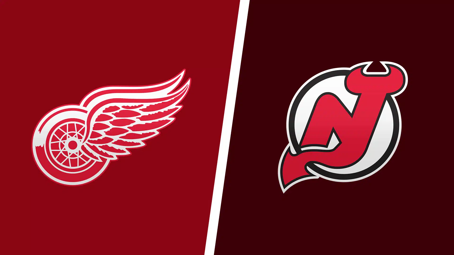 Detroit Red Wings at New Jersey Devils