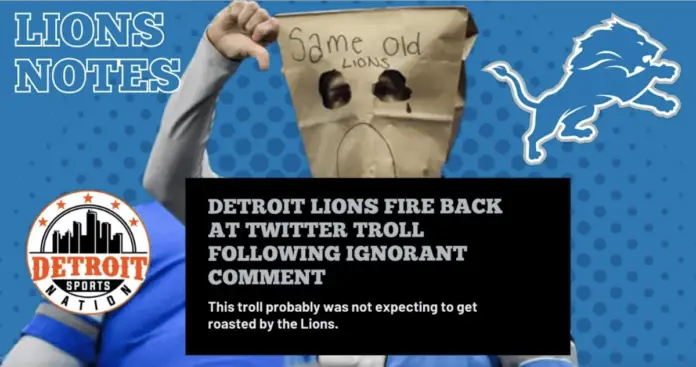 Detroit Lions Twitter