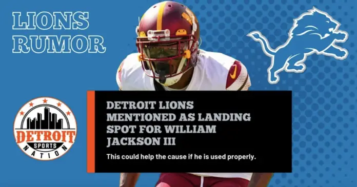 William Jackson III Detroit Lions