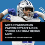 Micah Parsons Detroit Lions